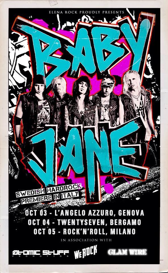 nBaby Jane - mini tour italiano
