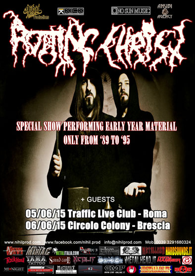 nRotting Christ Tour Web-flyer
