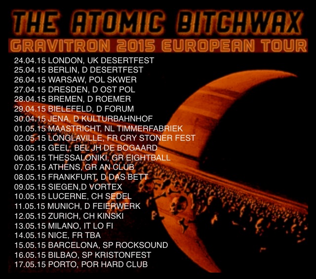 nAtomic Bitchwax tour