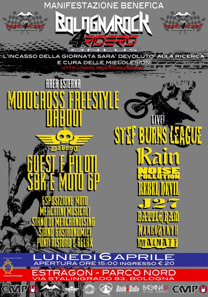 nBologna Rock 4 Riders promo web