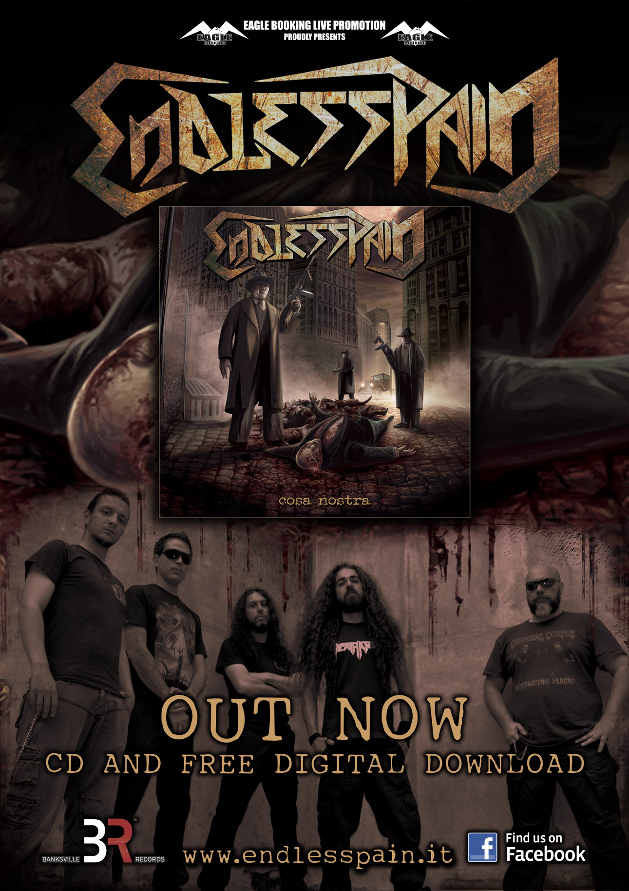 nEndless Pain Costa Nostra on promo web