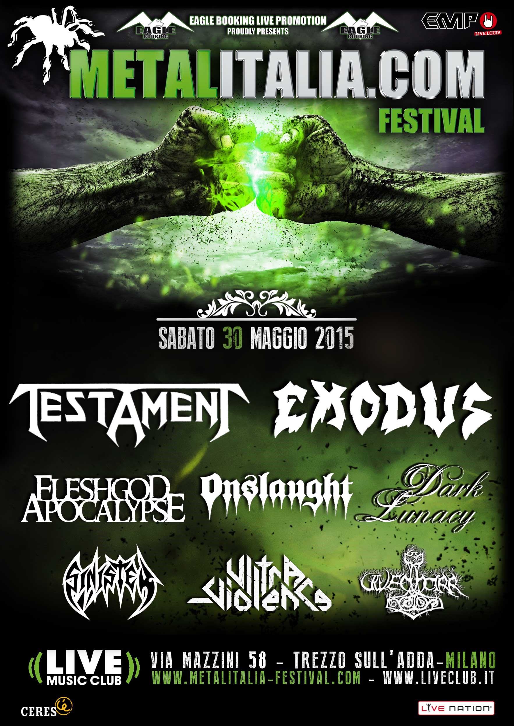nMetalitalia Festival 2015 promo webdefc