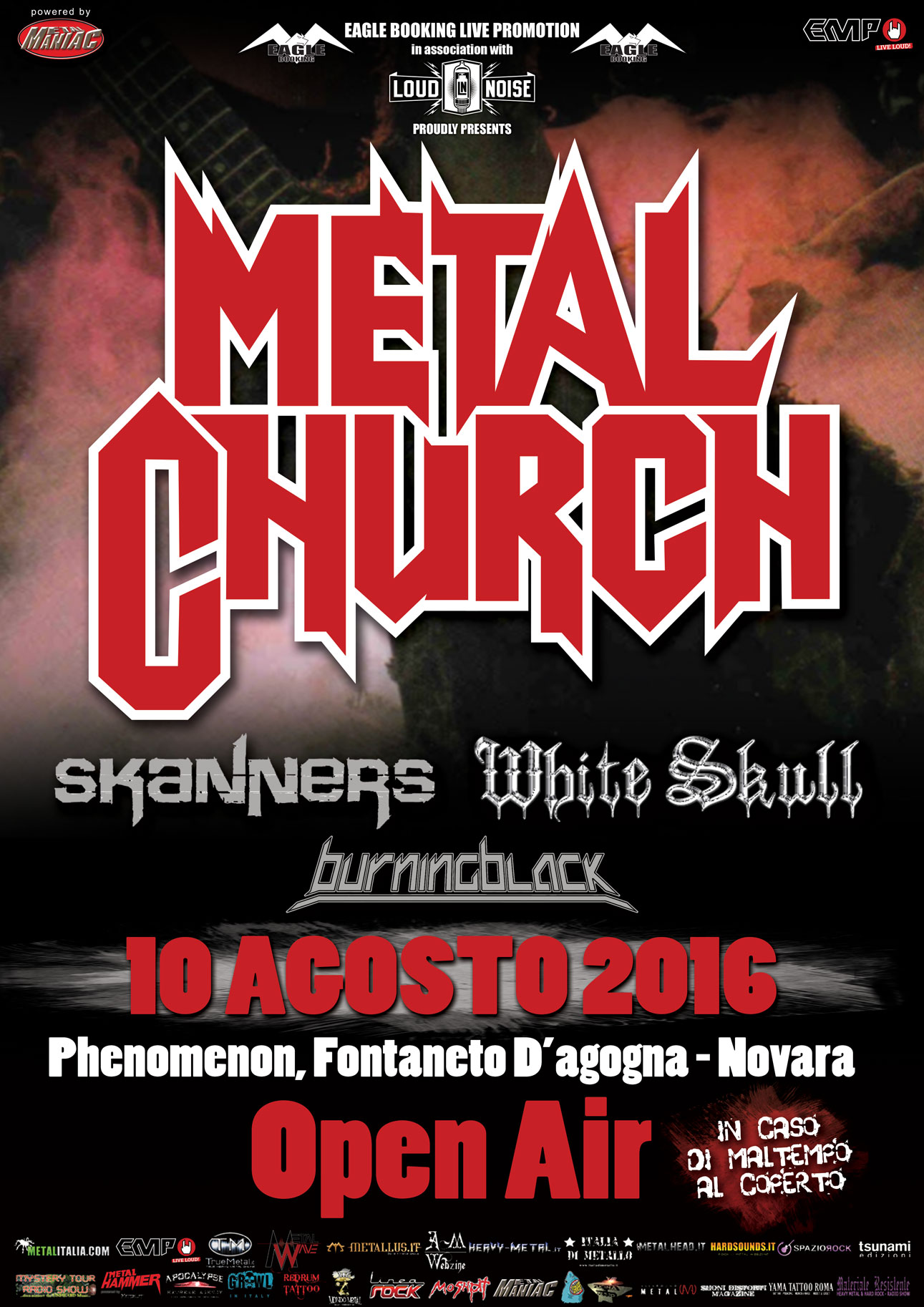 nMetal church novara new promo web 2016