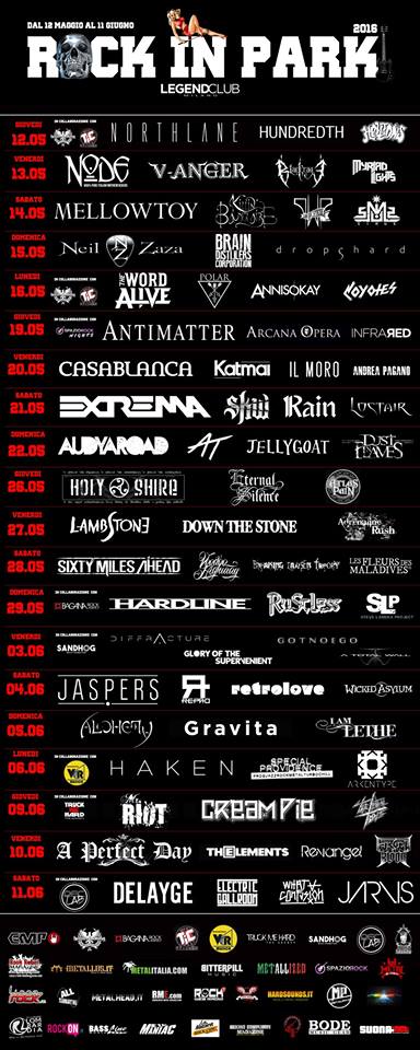 locandina rock in park2016