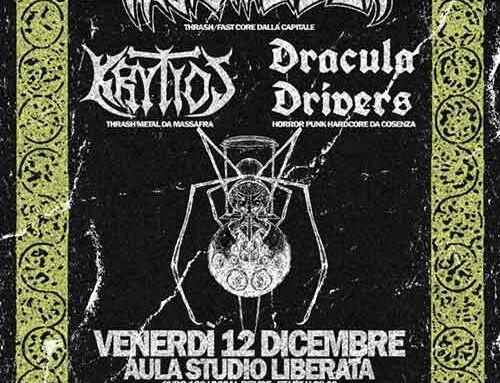 CALABRIA UNDERGROUND, a Cosenza tre band in concerto e ingresso gratuito il 12 dicembre