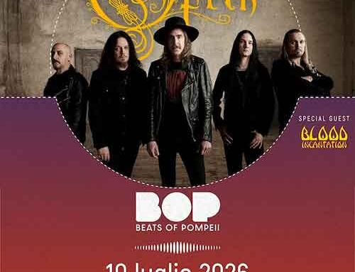 OPETH, a Pompei il 10 luglio 2026
