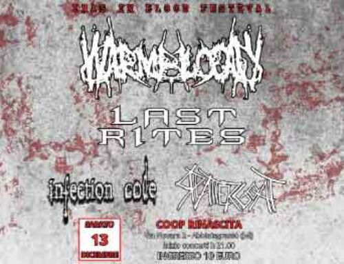 XMAS IN BLOOD FESTIVAL, con Infection Code, Splattergoat e non solo ad Abbiategrasso (MI)