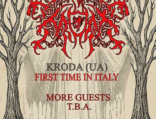 KRODA, per la prima volta in Italia!
