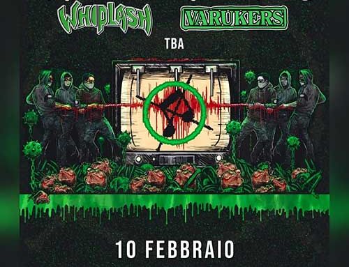 NAPALM DEATH, a febbraio, unica data italiana