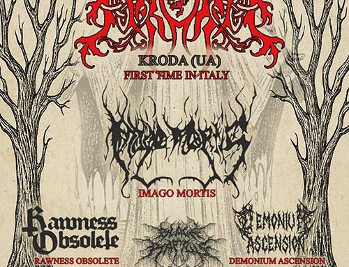 KRODA, in aprile per la prima volta in Italia!