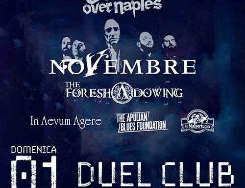 DOOM OVER NAPLES 2026, ci saranno i Novembre e non solo a Pozzuoli (NA)