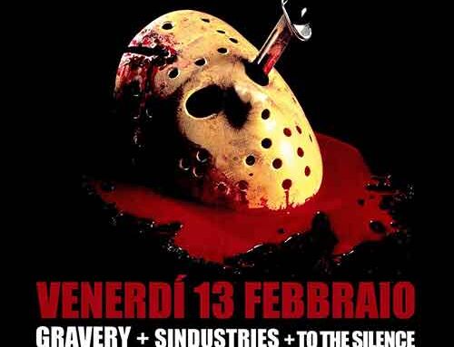 GRAVERY / SINDUSTRIES / TO THE SILENCE, al Rock N Roll di Milano il 13 febbraio