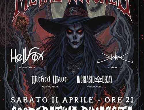 METAL WITCHES FEST, per la notte dedicata alle streghe ci sono Hellfox e non solo