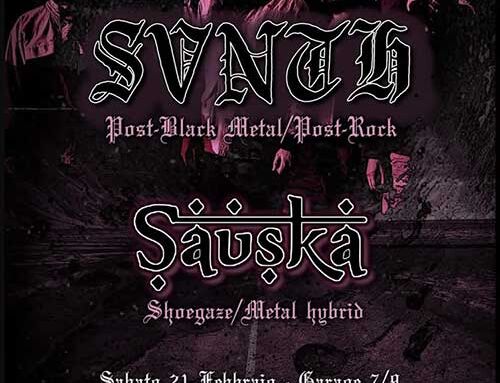 SVNTH + SAUSKA @ GARAGE 7/9, 21/02/2025, Teramo travolta dalle distorsioni