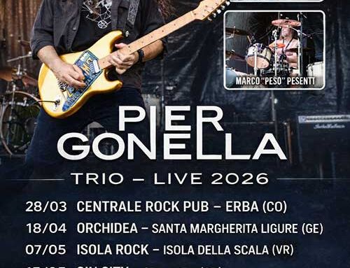 PIER GONELLA, un mini tour solista da qui all’autunno