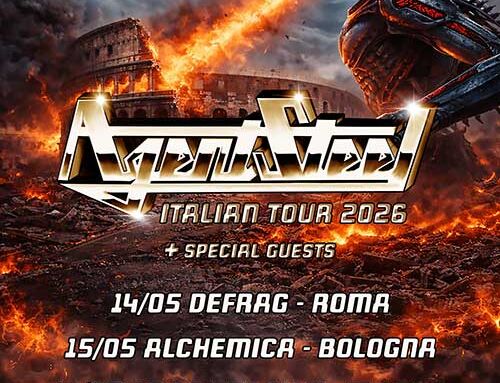 AGENT STEEL, quattro date in Italia