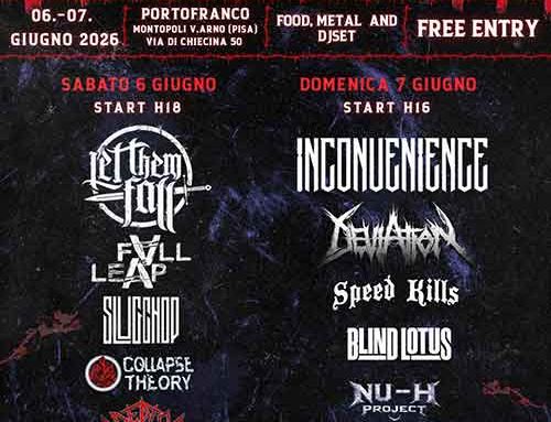 EGEREK ROCK FEST VOL. II, a Montopoli (PI) due sere di concerti e non solo