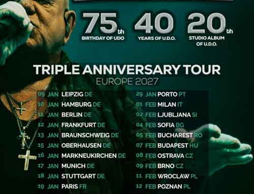 U.D.O., annunciato un tour che passerà anche per l’Italia