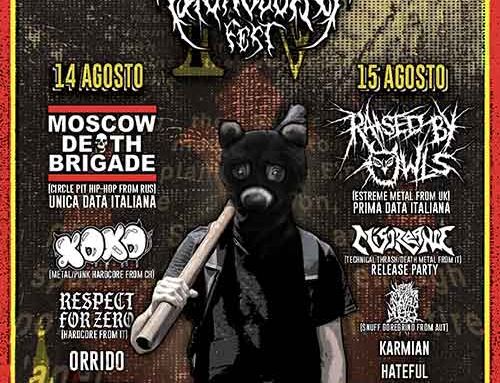 PIGNOLETTO FEST, a Modena il 14 e 15 agosto con Moscow Death Brigade, Respect For Zero e tanti altri