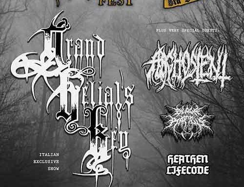WINE & FOG FESTIVAL, presenti i Grand Belial’s Key al Centrale Rock di Erba (CO)