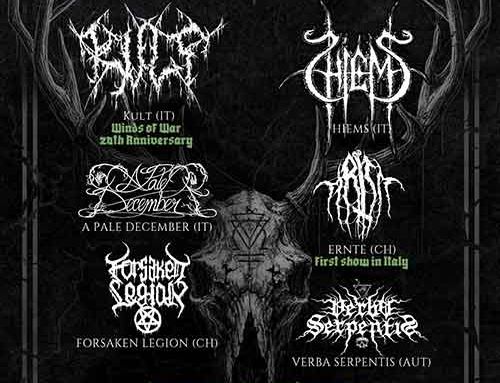 INSUBRIAN BLACK METAL FEST, la lineup completa della nuova edizione attesa a Erba (CO)