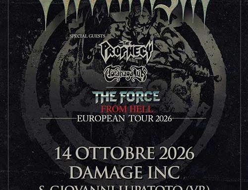 ONSLAUGHT, unica data italiana al Damage Inc. di Verona per il 40° dell’album “The Force”
