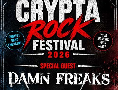 THE CRYPTA ROCK FESTIVAL 2026, finale sabato 5 settembre all’Happy Ranch di Cembra (TN)