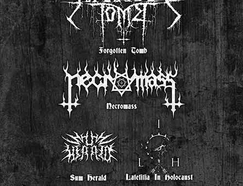 FORGOTTEN TOMB + NECROMASS, a Bologna il 9 ottobre