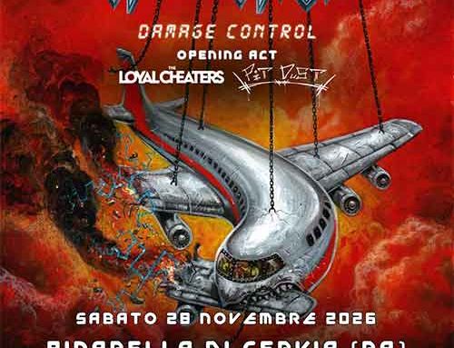 SPEED STROKE, nuova data del “Damage Control Tour” il 28 novembre al Rock Planet