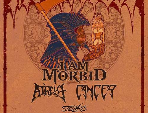 MORBIDFEST 2026, due date in Italia a dicembre con I AM MORBID, ATHEIST e CANCER