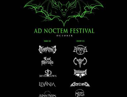 AD NOCTEM FEST, questo weekend allo Slaughter Club di Paderno Dugnano (MI)