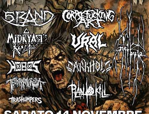 BLOOD TO BLOOD FEST, sabato 14 novembre all’Officina Amaranta di Fano